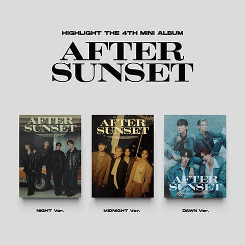 HIGHLIGHT - 4TH MINI ALBUM [AFTER SUNSET] PHOTOBOOK Ver. - KPOPHERO