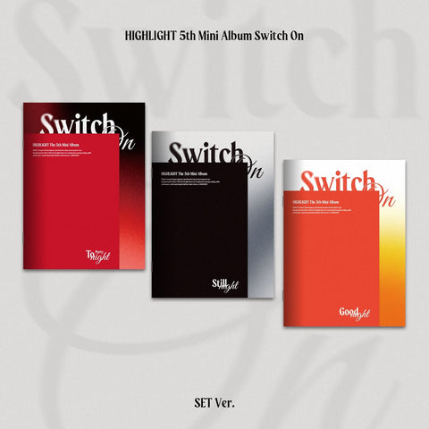 HIGHTLIGHTS - THE 5TH MINI ALBUM [SWITCH ON] - KPOPHERO