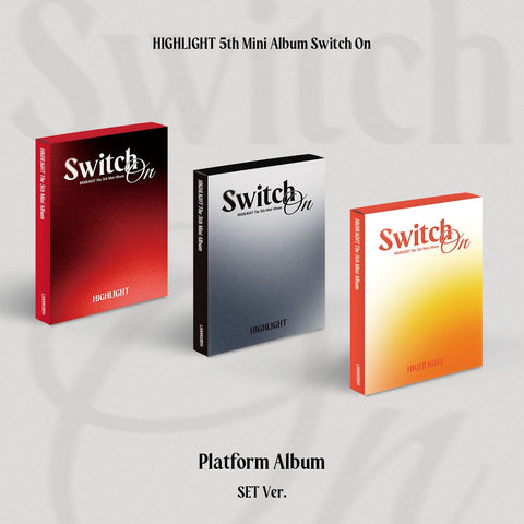 HIGHTLIGHTS - THE 5TH MINI ALBUM [SWITCH ON] PLATFORM Ver. - KPOPHERO