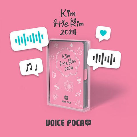 HYE RIM KIM - [VOICE POCA] 2024 Mini Calendar Ver. - KPOPHERO