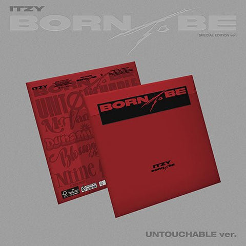 ITZY - [BORN TO BE] SPECIAL EDITION / UNTOUCHABLE Ver. - KPOPHERO