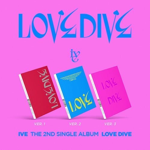 IVE LOVE DIVE 全6種セット デビューアルバム 新品未開封 CD IVE - LOVE DIVE [2ND SINGLE ALBUM] - Baro7 Best Kpop Store