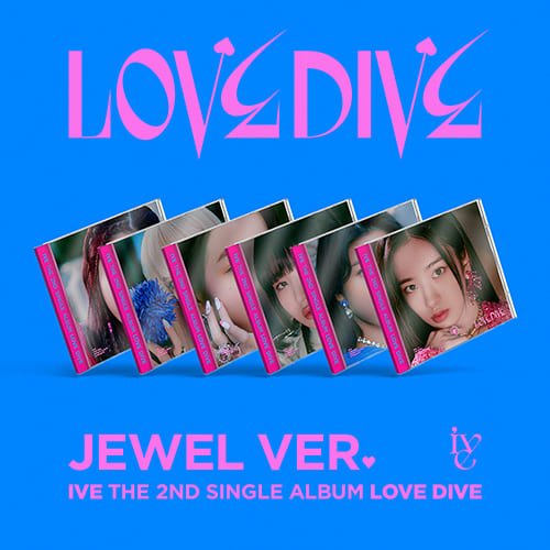IVE - LOVE DIVE [2ND SINGLE ALBUM] - Baro7 Best Kpop Store