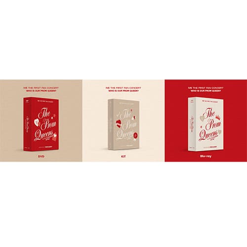 IVE ファンコン DVD THE PROM QUEENS 新品未開封 ktown4u.com : [SET] IVE - IVE THE FIRST FAN CONCERT [The Prom