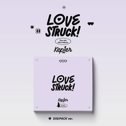 Kep1er - 4TH MINI ALBUM [LOVESTRUCK!] DIGIPACK Ver. - KPOPHERO