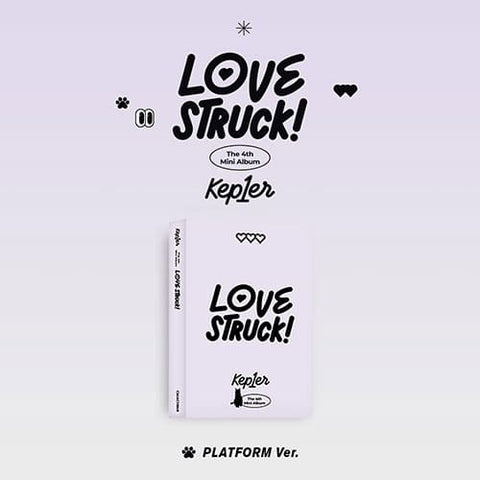 Kep1er - 4TH MINI ALBUM [LOVESTRUCK!] PLATFORM Ver. - KPOPHERO