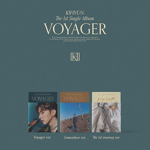 KIHYUN - VOYAGER [1ST SINGLE ALBUM] - KPOPHERO