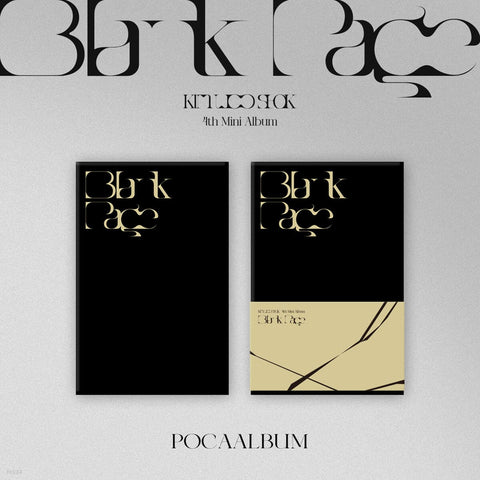 KIM WOO SEOK - 4TH MINI ALBUM [BLANK PAGE] POCA ALBUM - KPOPHERO