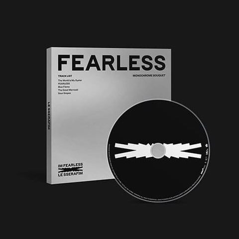 LE SSERAFIM - 1ST MINI ALBUM [FEARLESS] MONOCHROME BOUQUET Ver. - KPOPHERO