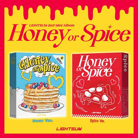 LIGHTSUM - 2ND MINI ALBUM [HONEY OR SPICE] - KPOPHERO