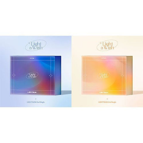 LIGHTSUM - LIGHY A WISH [2ND SINGLE ALBUM] - KPOPHERO