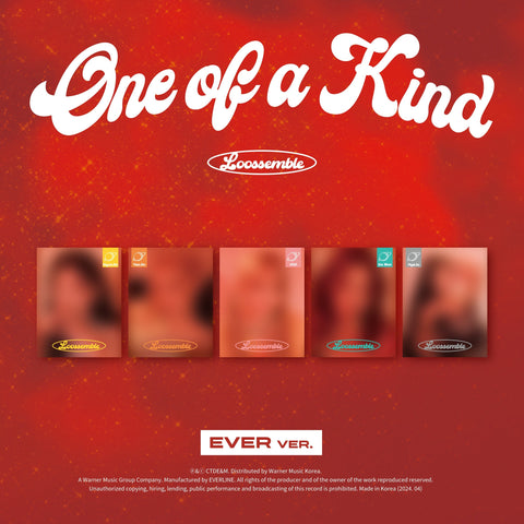 Loossemble - 2ND MINIALBUM [ONE OF A KIND] EVER MUSIC ALBUM Ver. - KPOPHERO