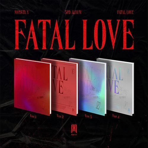 MONSTA X - FATAL LOVE [3rd Album] - Baro7 Best Kpop Store