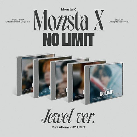 MONSTA X - NO LIMIT [10TH MINI ALBUM] JEWEL Ver. - KPOPHERO