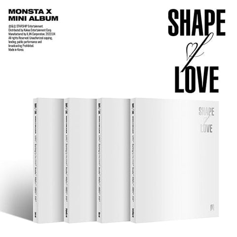 MONSTA X - SHAPE OF LOVE [11TH MINI ALBUM] - KPOPHERO