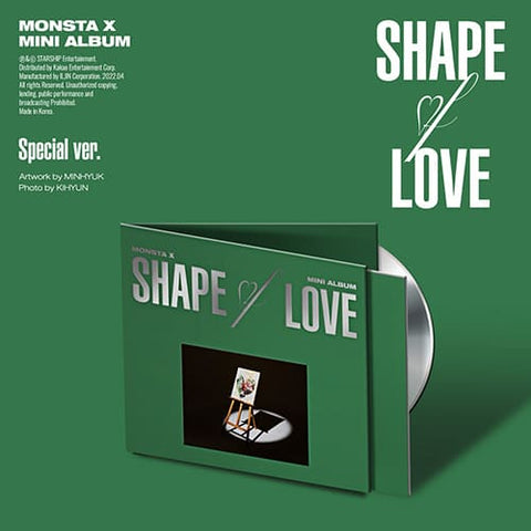 MONSTA X - SHAPE OF LOVE [11TH MINI ALBUM] - KPOPHERO