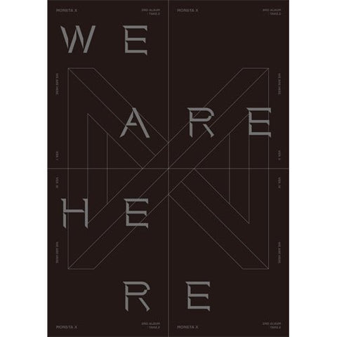 MONSTA X - WE ARE HERE [2ND Album] TAKE.2 - KPOPHERO