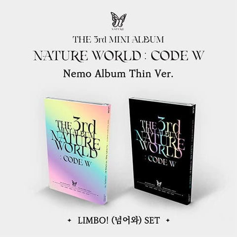 NATURE - 3RD MINI ALBUM [NATURE WORLD : CODE W] NEMO ALBUM THIN Ver. - KPOPHERO