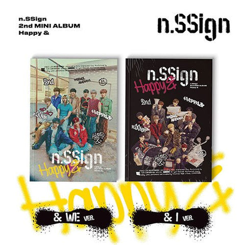 n.SSign- 2ND MINI ALBUM [Happy &] - KPOPHERO