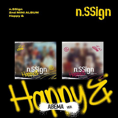 n.SSign - 2ND MINI ALBUM [Happy &] - KPOPHERO