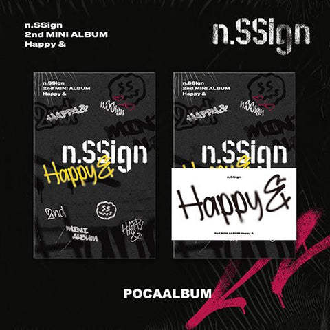 n.SSign - 2ND MINI ALBUM [Happy&] POCA ALBUM - KPOPHERO