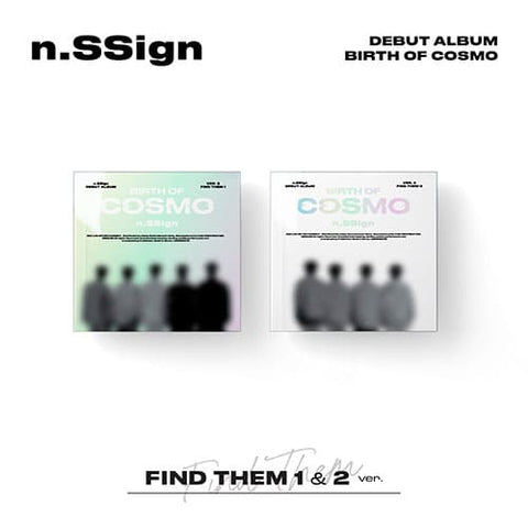 n.SSign - DEBUT ALBUM [BIRTH OF COSMO] FINE THEM 1&2 - KPOPHERO