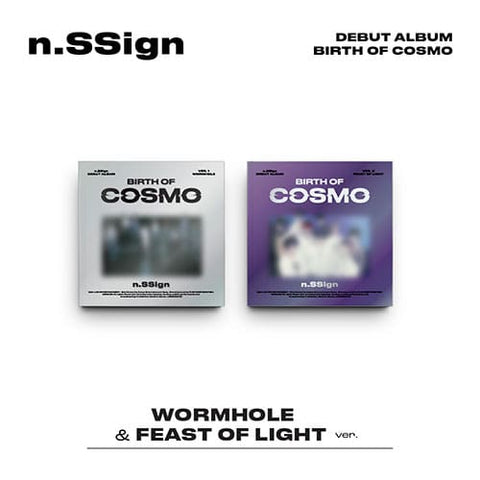 n.SSign - DEBUT ALBUM [BIRTH OF COSMO] WORMHOLE / FEAST OF LIGHT - KPOPHERO