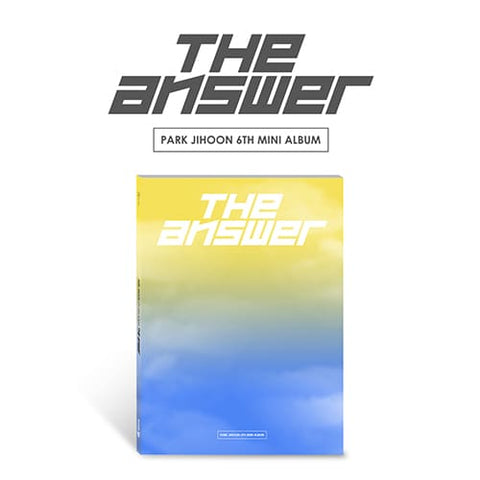 PARK JI HOON - 6TH MINI ALBUM [THE ANSWER] - KPOPHERO