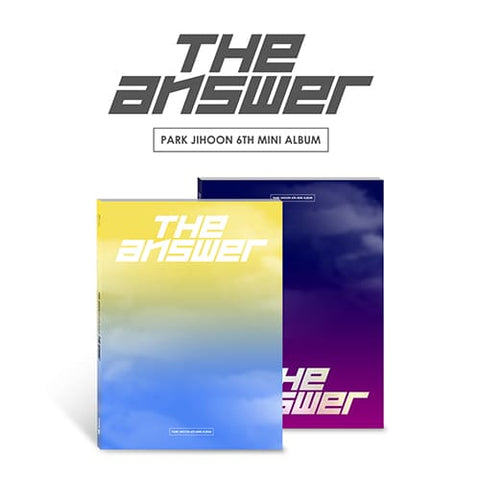 PARK JI HOON - 6TH MINI ALBUM [THE ANSWER] - KPOPHERO