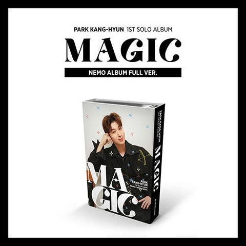 PARK KANG-HYUN - Music Collaboration 1ST SOLO ALBUM [MAGIC] BLACK & WHITE Ver. - KPOPHERO