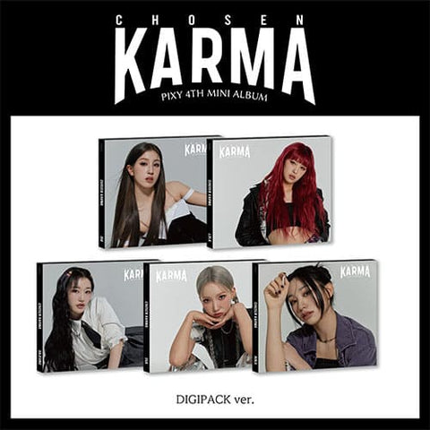 PIXY - 4TH MINI ALBUM [CHOSEN KARMA] DIGIPACK Ver. - KPOPHERO