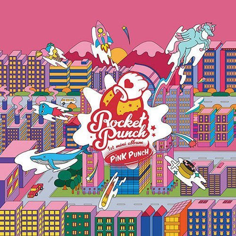 ROCKET PUNCH - PINK PUNCH [MINI ALBUM VOL.1] - KPOPHERO