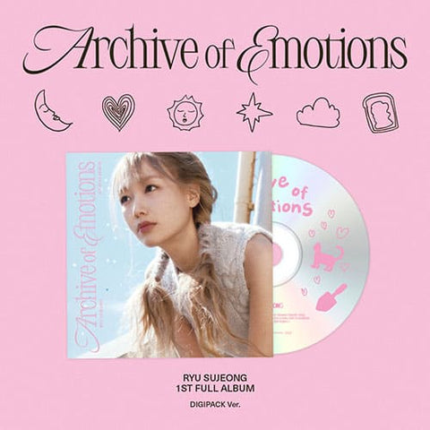 RYU SUJEONG - 1ST FULL ALBUM [ARCHIVE OF EMOTIONS] DIGIPACK Ver. - KPOPHERO