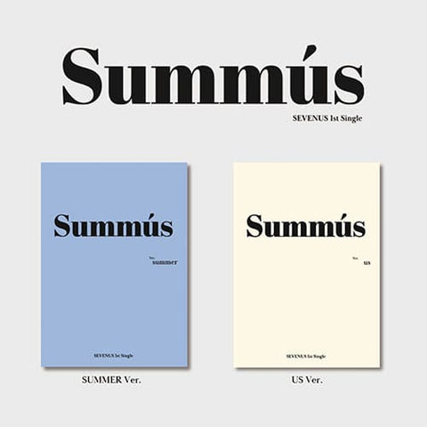 SEVENUS - 1ST SINGLE ALBUM [SUMMUS] - KPOPHERO