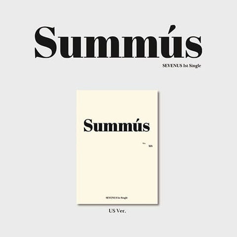 SEVENUS - 1ST SINGLE ALBUM [SUMMUS] - KPOPHERO