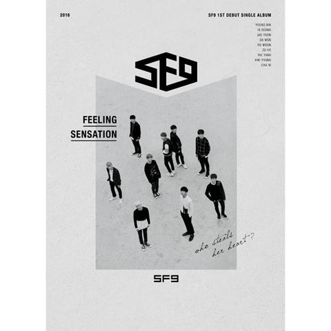 SF9 - FEELING SENSATION [1ST DEBUT SINGLE ALBUM] - KPOPHERO