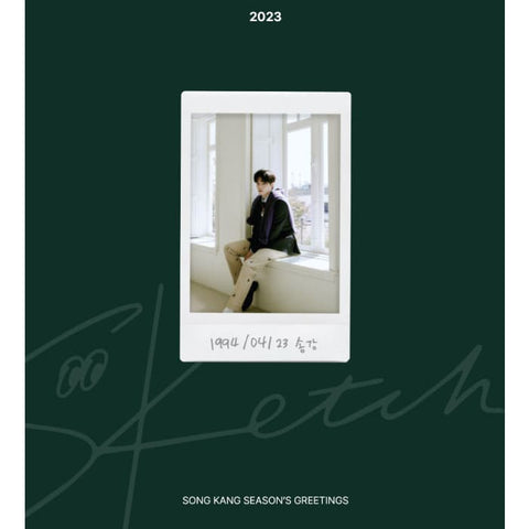 SONG KANG - 2023 SEASON'S GREETINGS [SKETCH] - KPOPHERO