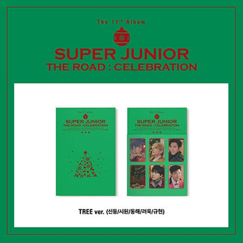 SUPER JUNIOR - 11TH ALBUM VOL.2 [THE ROAD : CELEBRATION] TREE Ver. - KPOPHERO