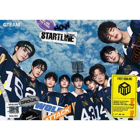 &TEAM - 1ST ALBUM [First Howling : NOW] LIMITED EDITION B - KPOPHERO