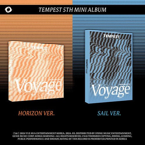 TEMPEST - THE 5TH MINI ALBUM [TEMPEST Voyage] - KPOPHERO