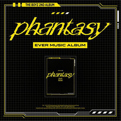 THE BOYZ - 2ND MINI ALBUM PART.2 [PHANTASY_Sixth Sense] EVER Ver. - KPOPHERO