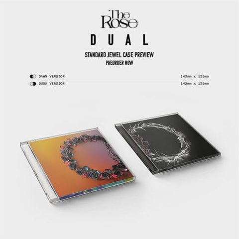 THE ROSE - 8TH ALBUM [DUAL] JEWEL CASE ALBUM - KPOPHERO