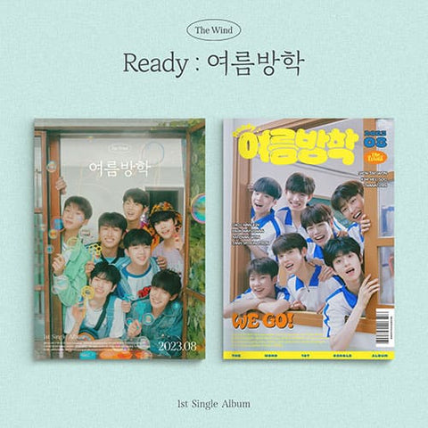 THE WIND - 1ST SINGLE ALBUM [Ready : 여름방학] - KPOPHERO