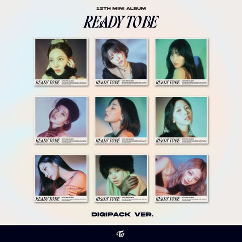 TWICE - 12ST MINI ALBUM [READY TO BE] DIGIPACK Ver. - KPOPHERO