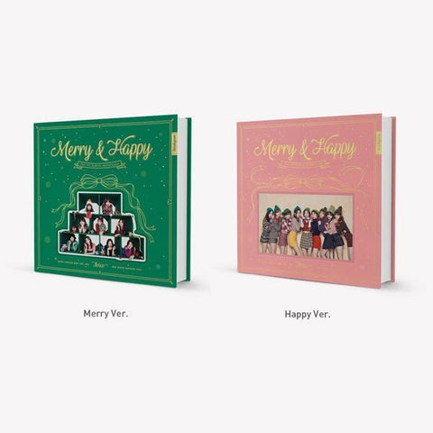 TWICE - Merry & Happy [1ST ALBUM] REPACKAGE - KPOPHERO