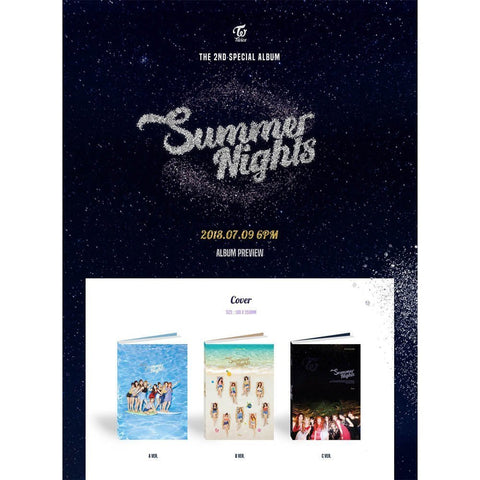 TWICE - SUMMER NIGHTS [2nd SPECIAL ALBUM] - KPOPHERO