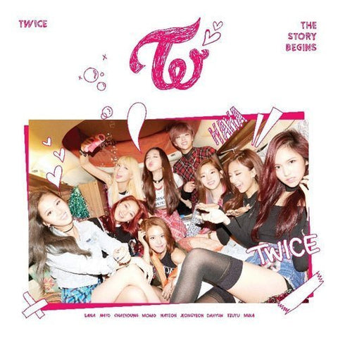 TWICE - THE STORY BEGINS [1ST MINI ALBUM] - KPOPHERO