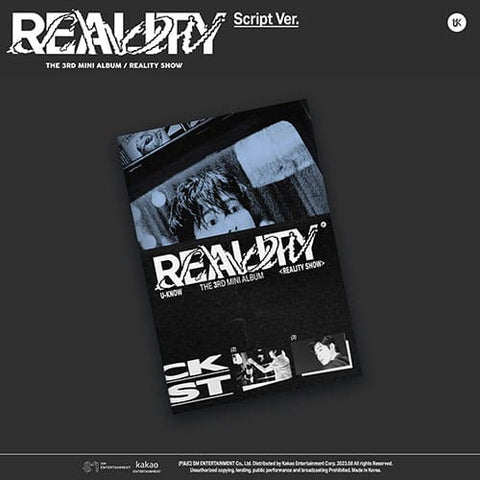 U-Know - 3ND MINI ALBUM [REALITY SHOW] SCRIPT Ver. - KPOPHERO