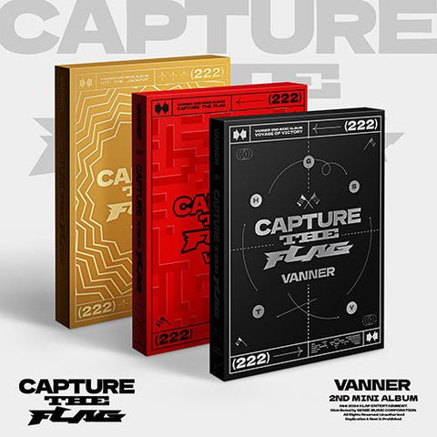 VANNER - 2ND MINI ALBUM [CAPTURE THE FLAG] - KPOPHERO