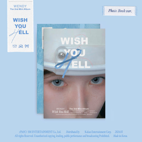 WENDY - 2ND MINI ALBUM [Wish You Hell] PHOTOBOOK Ver. - KPOPHERO